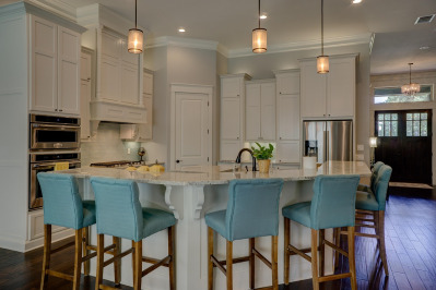 stainless steel refrigerator kitchen